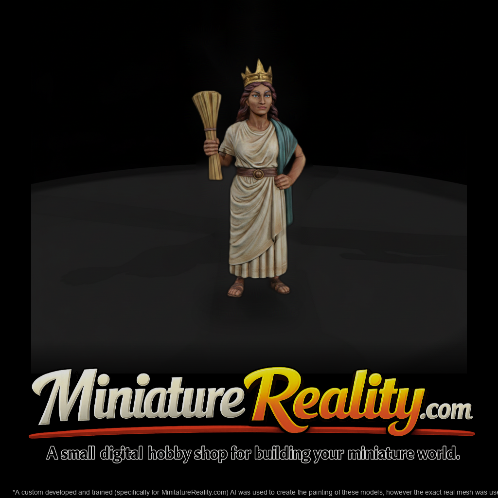 Myth 0373 Mythology Inanna Miniature Figure
