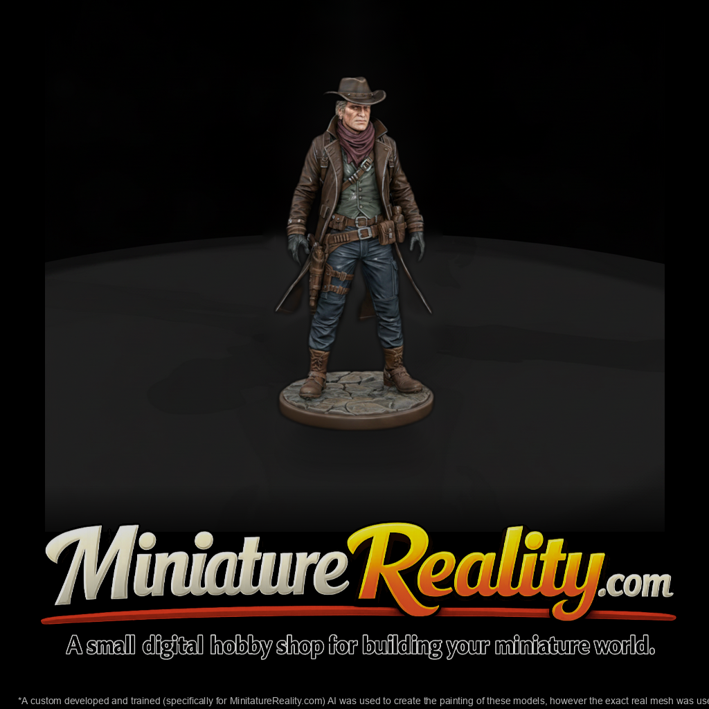 Old West Gunslinger Drifter