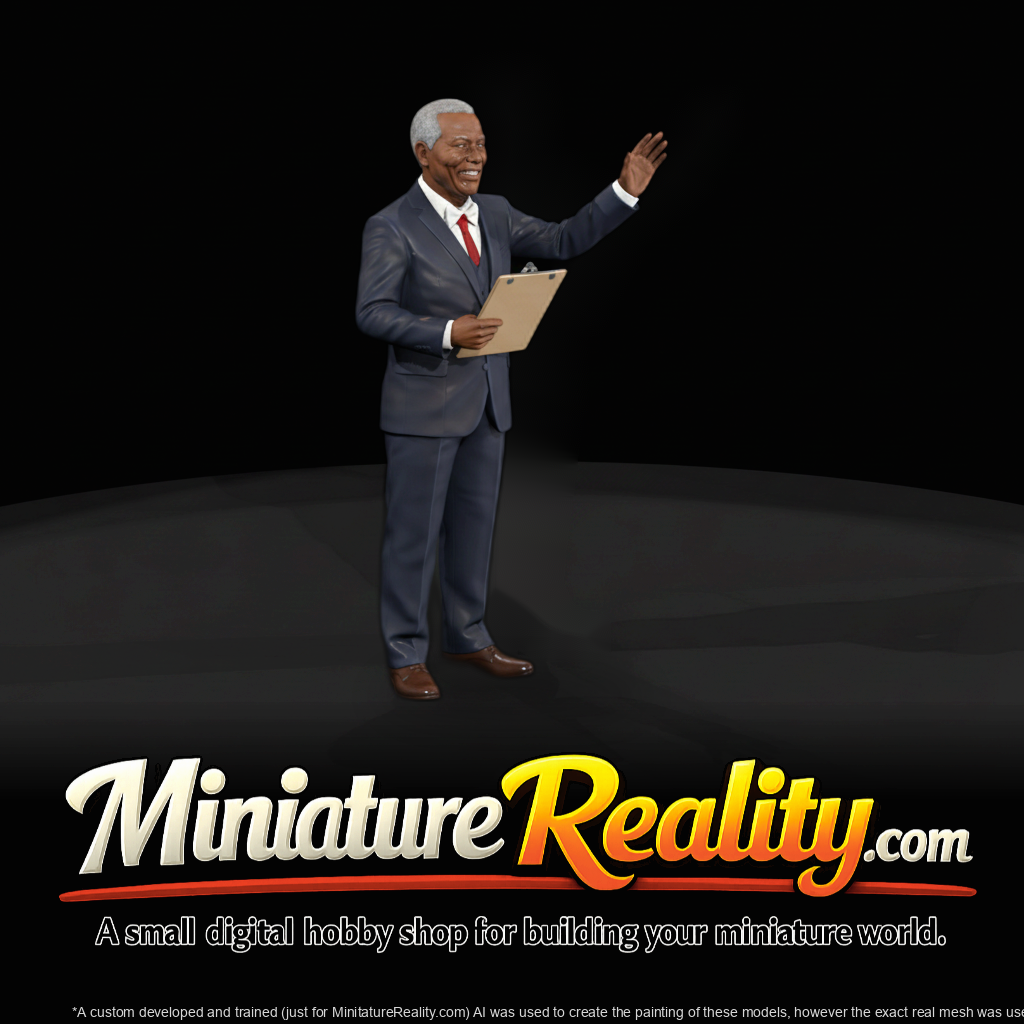 City Official — Standing Male Figure (Modern Suit)