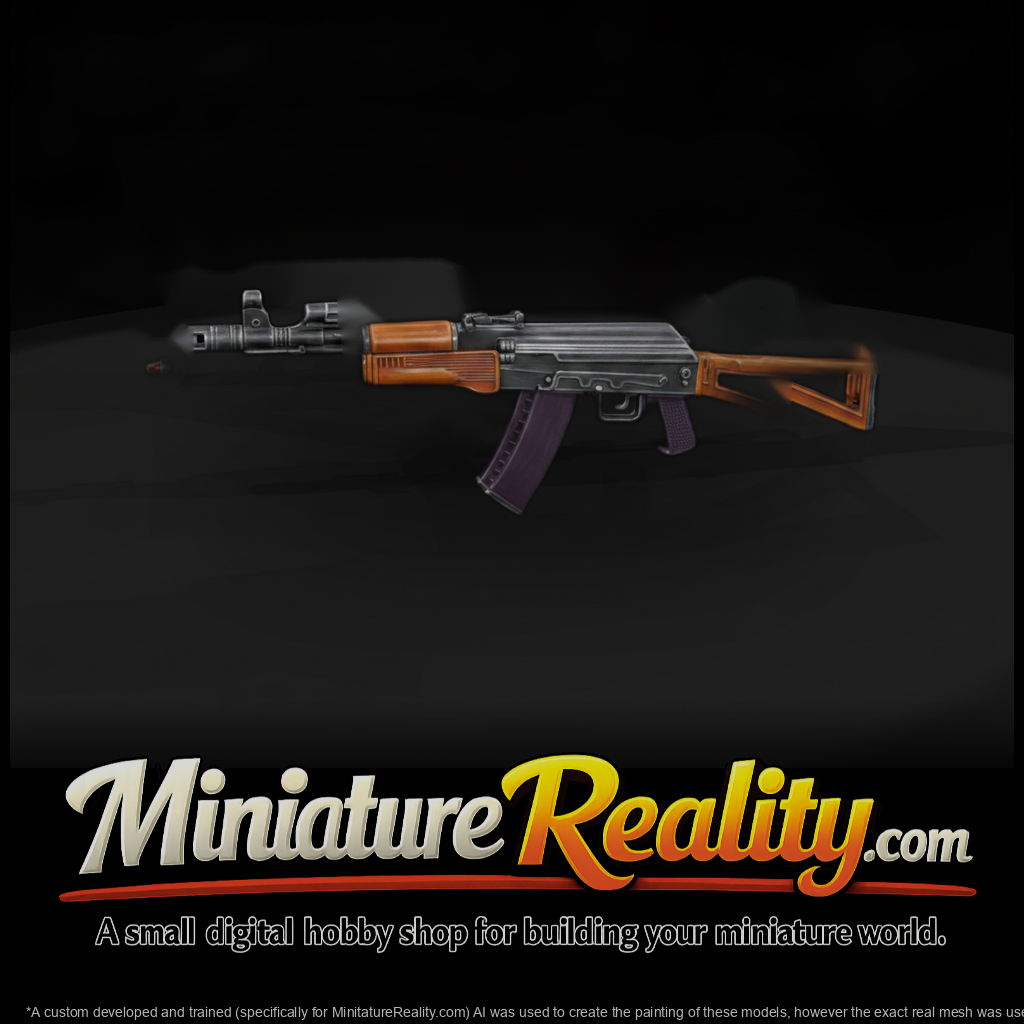 AK-74 Assault Rifle with Optic