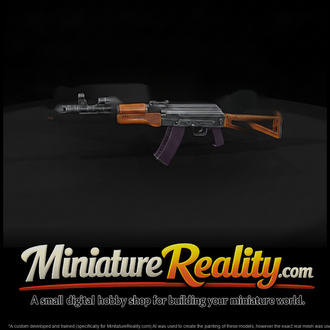 AK-74 Assault Rifle with Optic