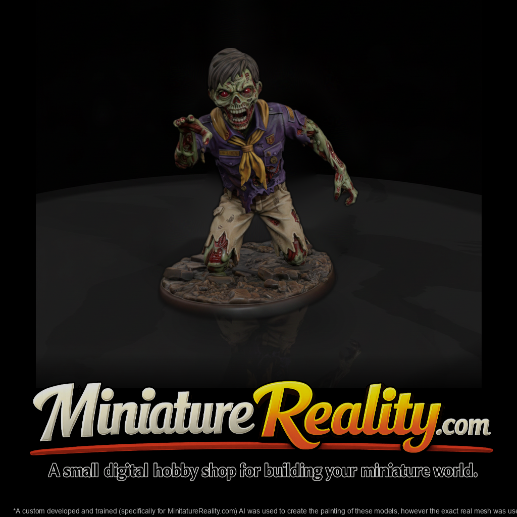Zombie Scout Undead Figure