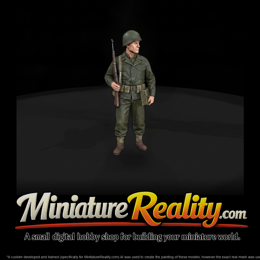 Ww2 Army 062 Wwii U S Army Platoon Leader Figure