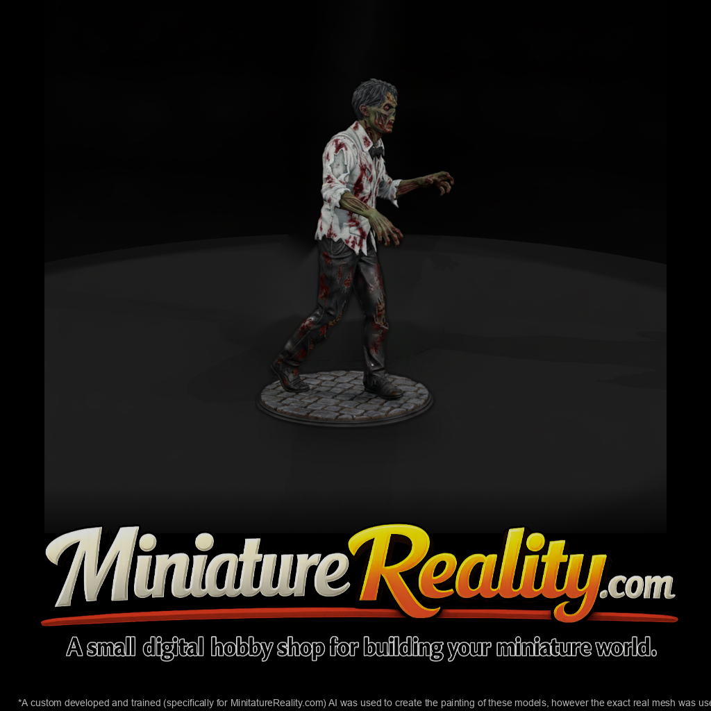 Zombie Restaurant Waiter