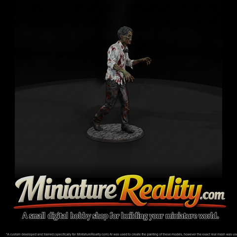Zombie Restaurant Waiter
