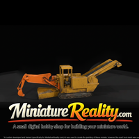 Mining Track Loader miniature, three-quarter view — thumbnail 3