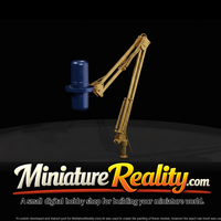 Adjustable Boom Microphone Stand miniature, three-quarter view — thumbnail 3
