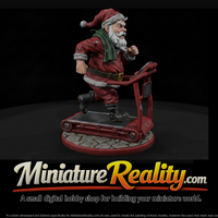 Santa Running on a Treadmill — thumbnail 1