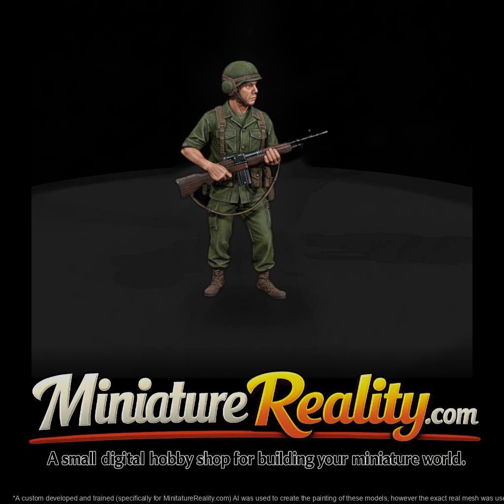 Vn Army 082 Vietnam U S Army Automatic Rifleman Fi