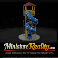 Playground Spiral Tube Slide Tower — thumbnail 1