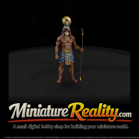 Myth 0340 Mythology Ra Miniature Figure