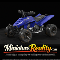 All-Terrain Quad Bike miniature, three-quarter view — thumbnail 3