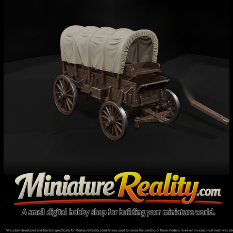 Mil 030 Civil War Army Supply Wagon
