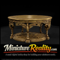 neoclassical-carved-round-dining-table-ho-1-87-miniature-046298 — thumbnail 2