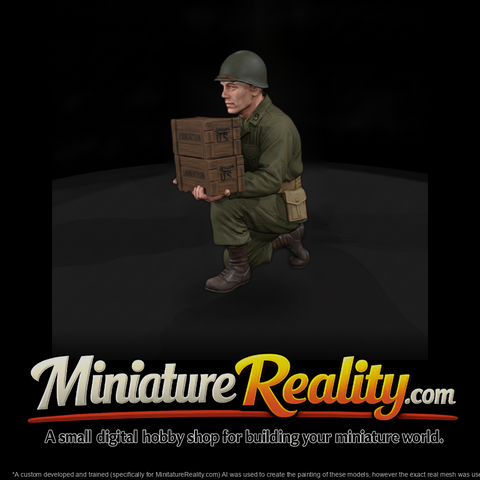 Ww2 Army 074 Wwii U S Army Supply Clerk Figure