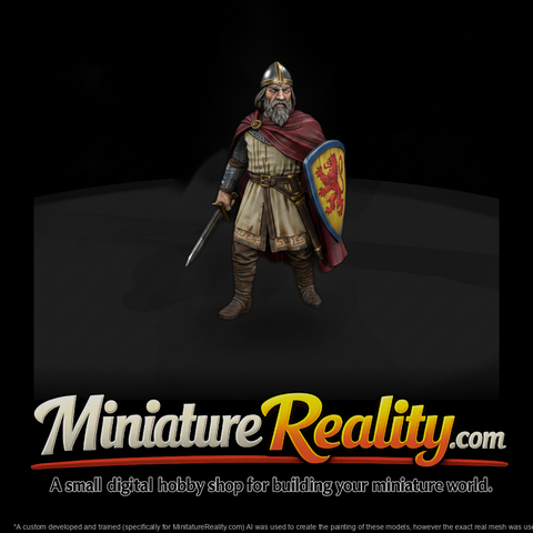 Hist 0090 Historical El Cid Miniature Figure