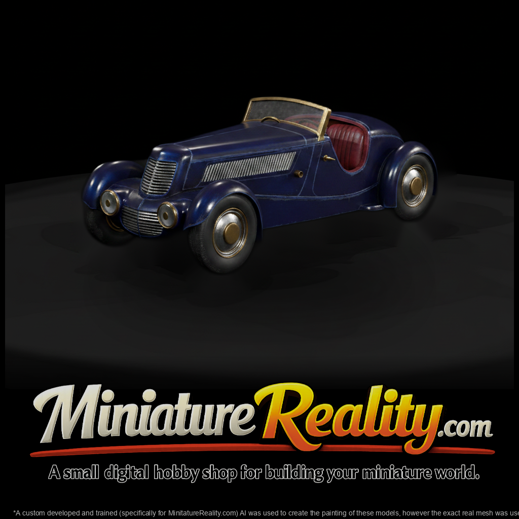 1930s Streamlined Roadster