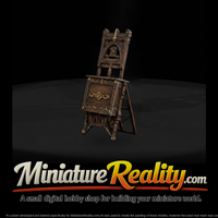 ornate-gothic-revival-artist-easel-ho-scale-diorama-prop-849929 — thumbnail 2