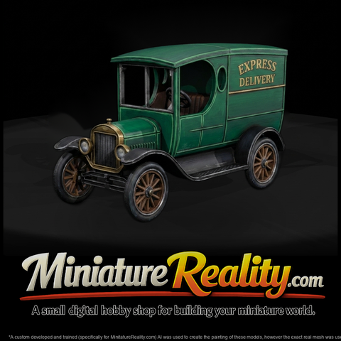 1910s Delivery Van — Vintage Panel Van
