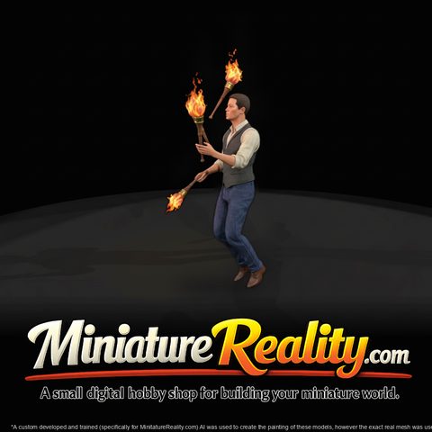 Juggler — Street Performer Figurine — Street Performer Figurine