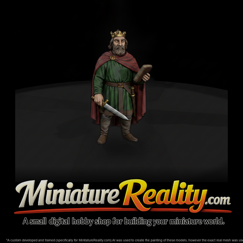 Hist 0067 Historical Alfred The Great Miniature Fi