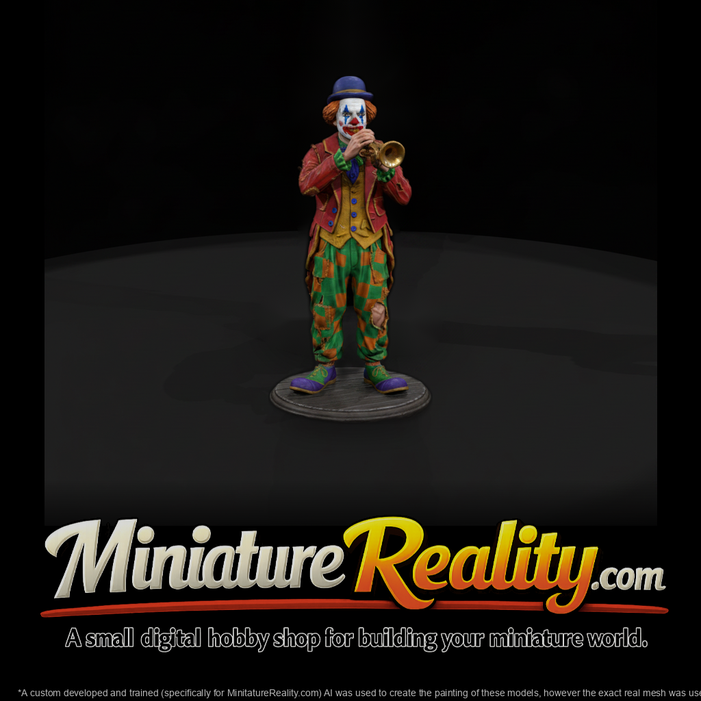 Cir 032 Performer Clown Musician
