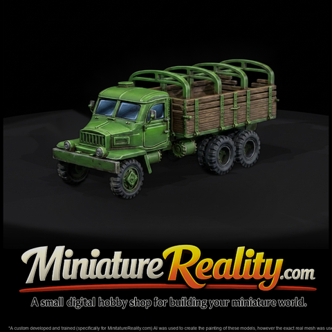6x6 Military Stake-Bed Cargo Truck