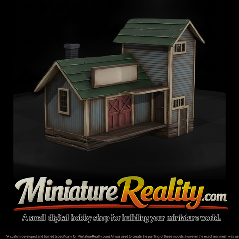 20260612 Model Old Wooden Building 573E48664D