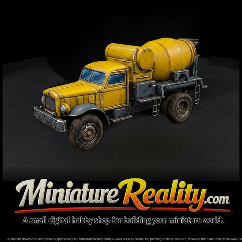 Classic Cement Mixer Truck