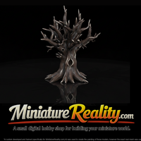 Gnarled Dead Tree with Hollow Trunk — thumbnail 1