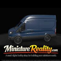 Compact Cargo Van miniature, three-quarter view — thumbnail 2