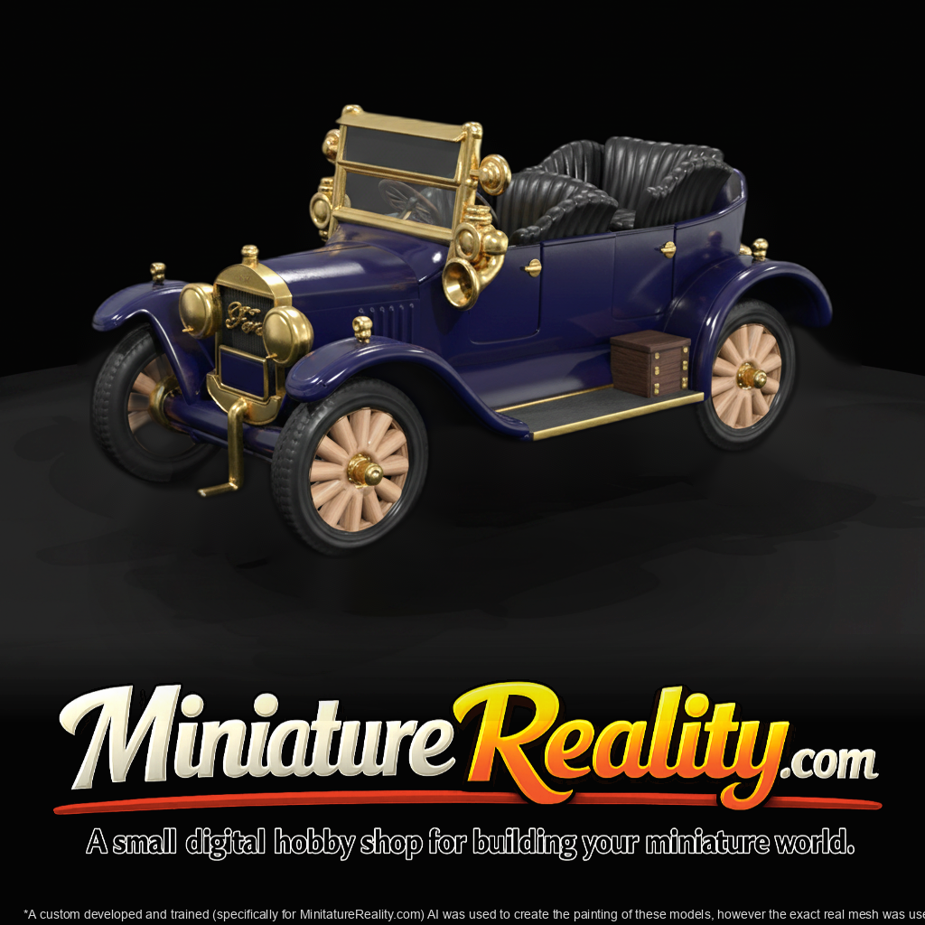 Ford Model T 4Door Tourer 1924 Open