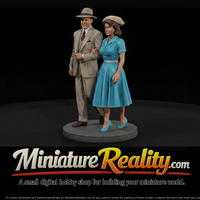 1950s Couple Walking Arm in Arm — thumbnail 1