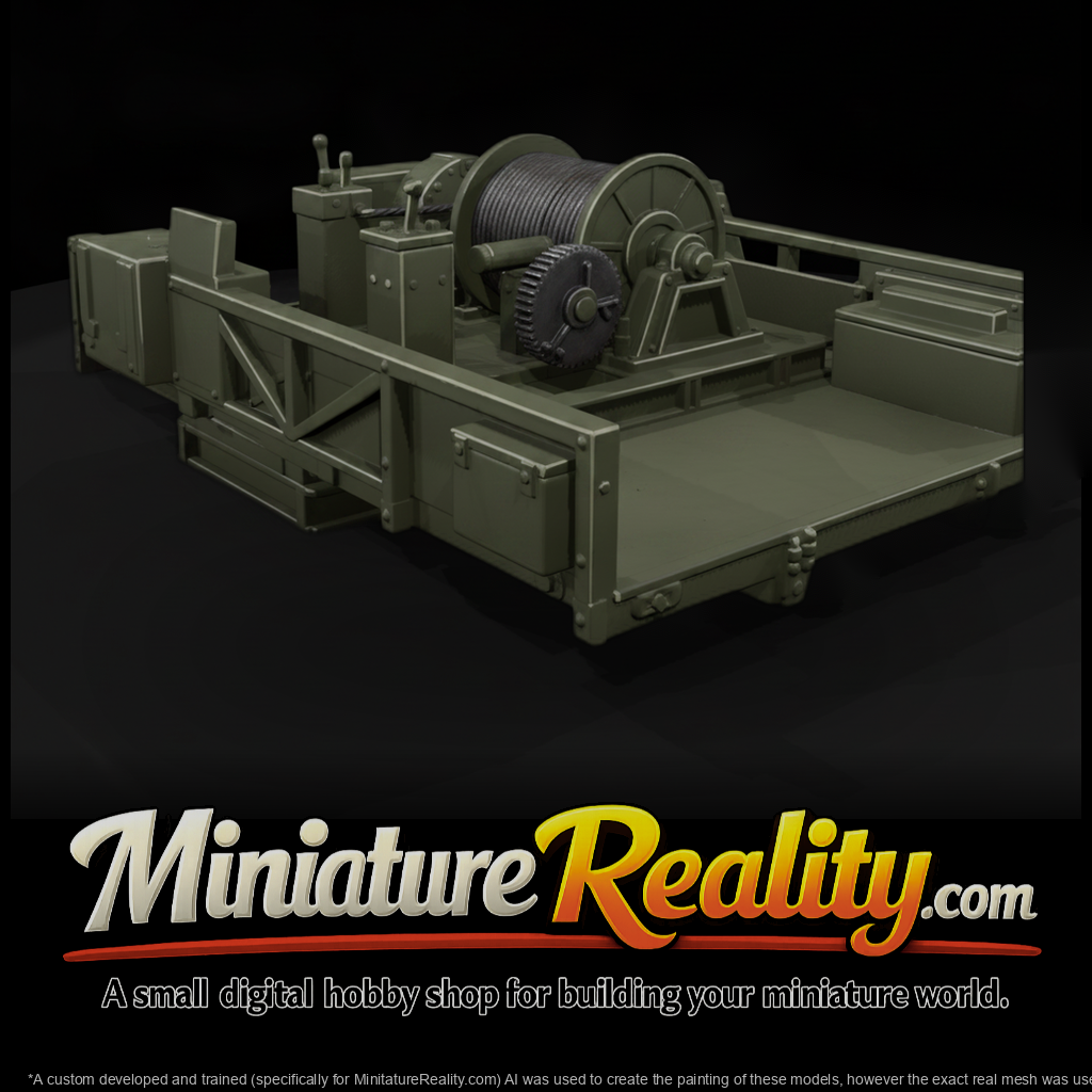 WWII Barrage Balloon Winch