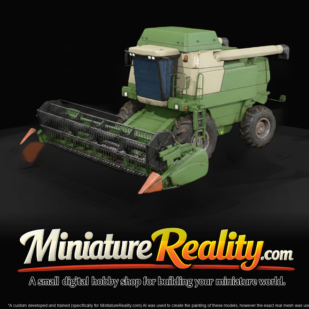 Massey Ferguson Combine Harvester Head 1986 01