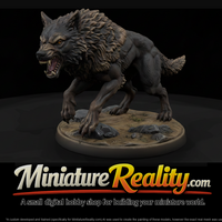 Snarling Dire Wolf — thumbnail 1