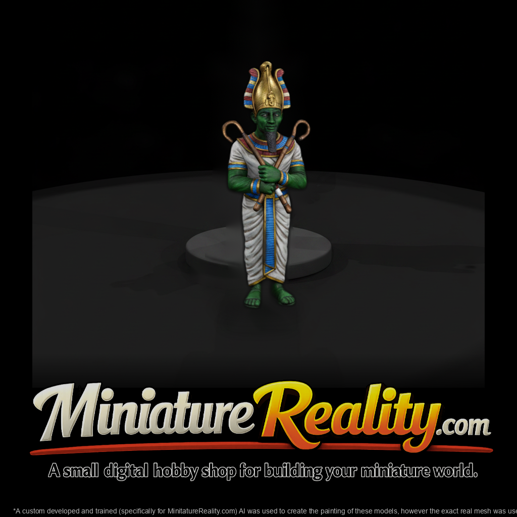 Myth 0342 Mythology Osiris Miniature Figure