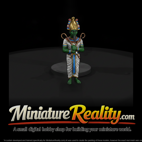 Myth 0342 Mythology Osiris Miniature Figure
