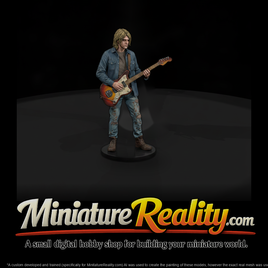 Bnd 194 Grunge Band Lead Guitar