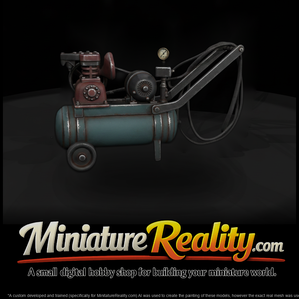 Vintage Rusty Air Compressor