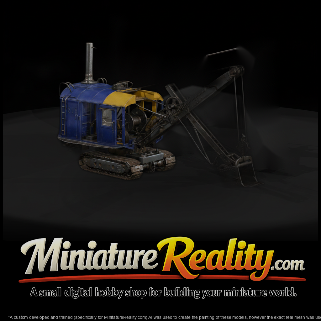 Vintage Steam Shovel Excavator