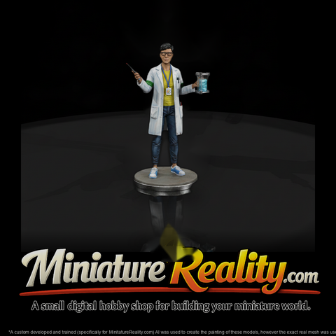 Science Show Host with Demo Beaker