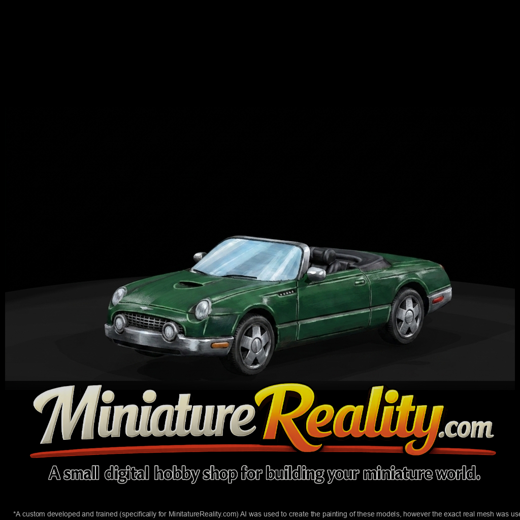 low-poly-untextured-classic-convertible-sports-car