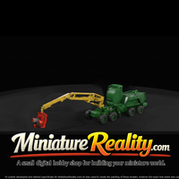 Logset 8H Hybrid Harvester miniature, three-quarter view — thumbnail 3