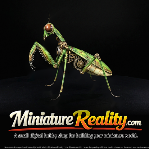 Nightmare Clockwork Creatures Clockwork Mantis