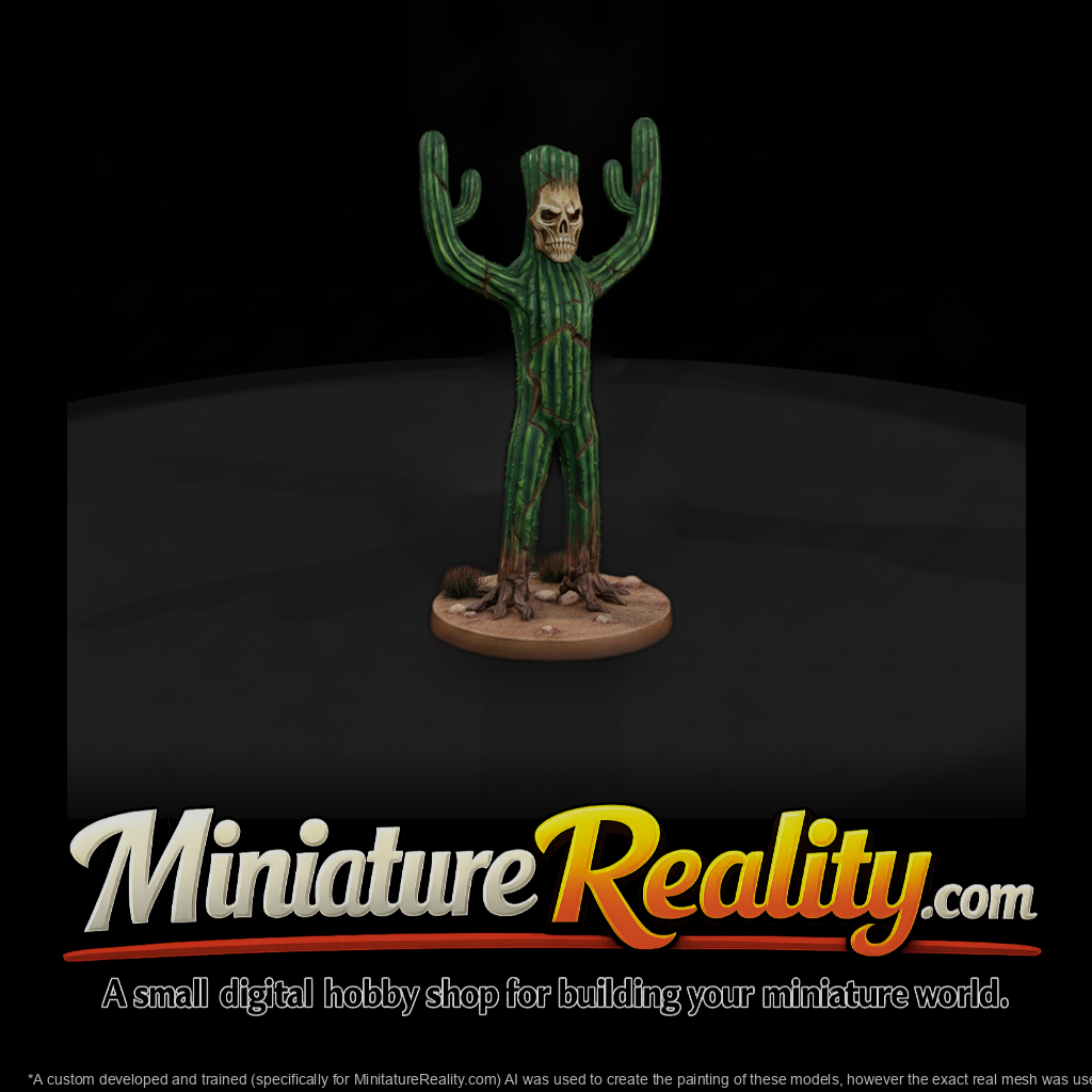 Saguaro Cactus Spirit Monster