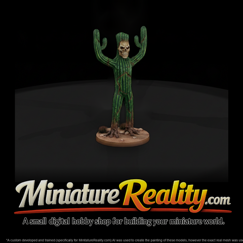 Saguaro Cactus Spirit Monster