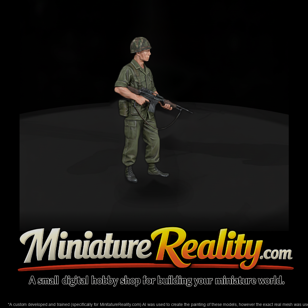 Vietnam War US Army Automatic Rifleman