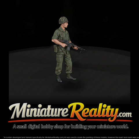 Vietnam War US Army Automatic Rifleman
