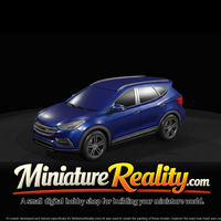 Hyundai Santa Fe 2018 miniature, three-quarter view — thumbnail 3